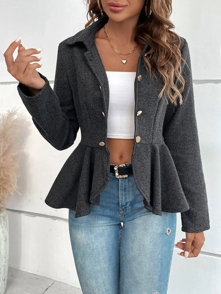 Damen Modische Blazerjacke