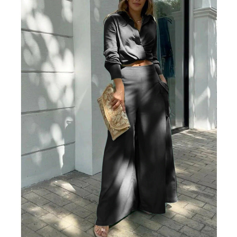 Damen Elegantes und lässiges Zweiteiler-Set Drune