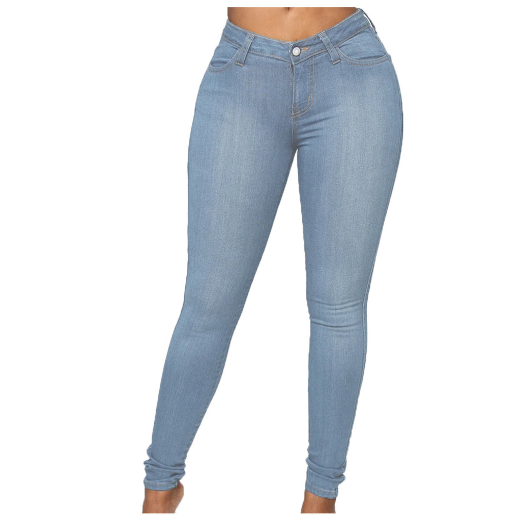 Damen nan hochgeschnittene Sculpt-Skinny-Jeans mit formendem Stretchbund und klassischem Five‑Pocket‑Schnitt Drune