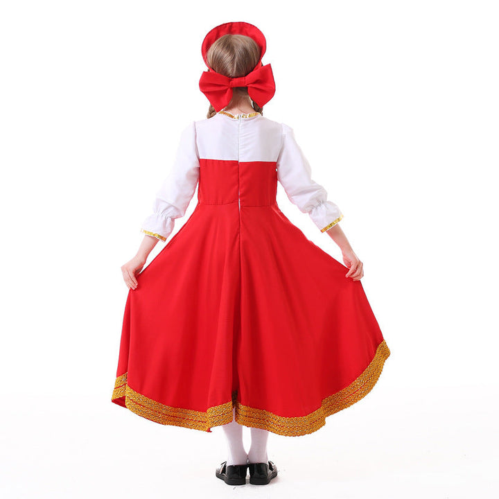 Mädchen Traditionelles Partykleid Drune
