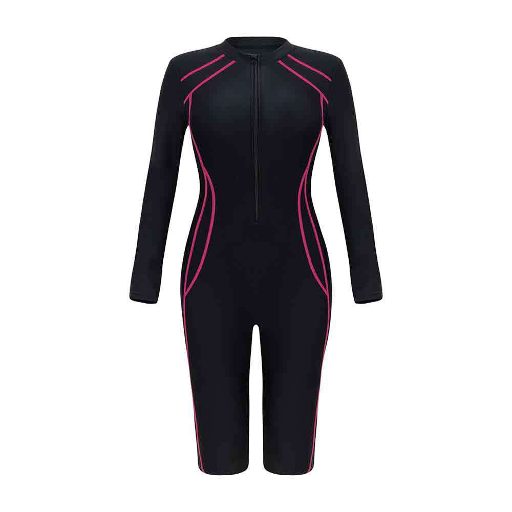 Damen Sportlicher Langarm-Neoprenanzug Drune