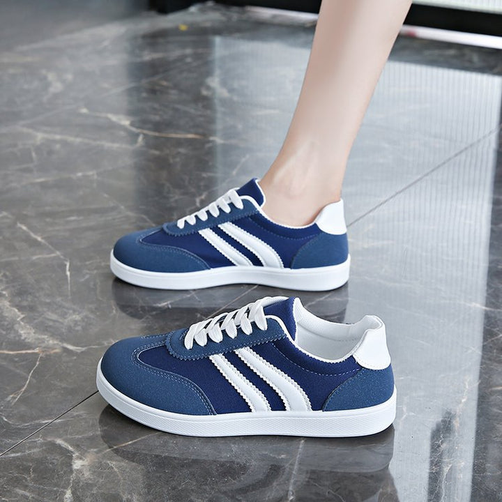 Damen Sneakers im sportlichen Design mit atmungsaktiver Oberflächenstruktur Drune