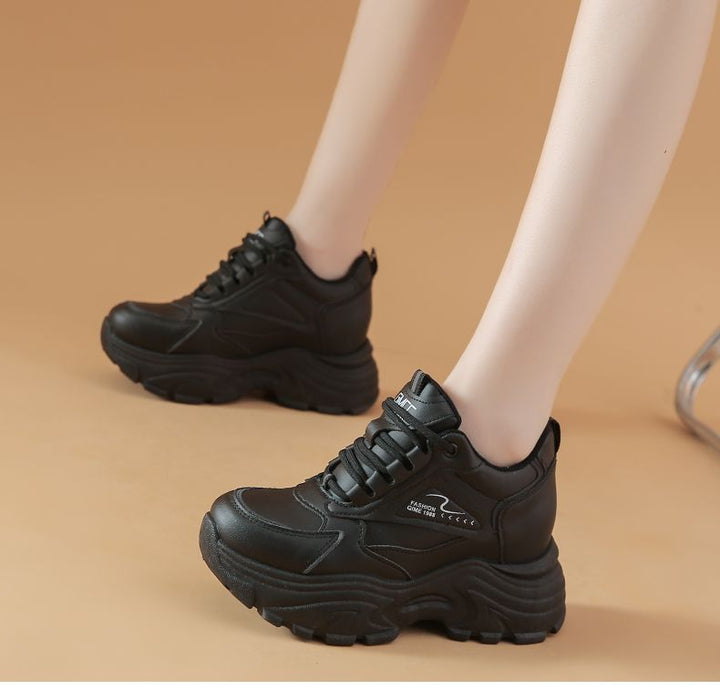 Damen Sportliche Chunky Sneakers mit robuster Profilsohle Drune