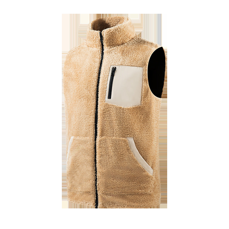 Herren Kuschelige Fleece-Weste mit praktischen Taschen Drune