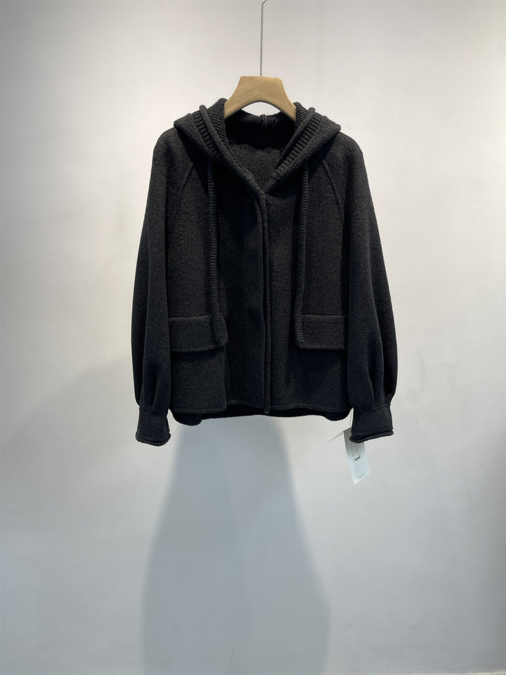 Damen Gemütliche Kapuzenfleecejacke Drune
