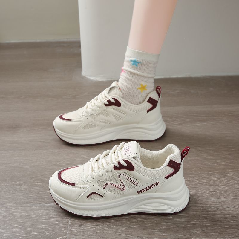 Damen City‑Chunky‑Sneaker mit skulpturierter Plateausohle, Mesh‑Einsätzen und gepolstertem Komfortkragen Drune