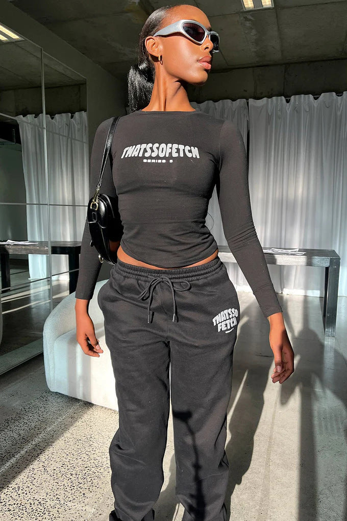 Damen Freizeit-Langarmshirt mit komfortablem Schnitt und regulierbarem Bund Drune