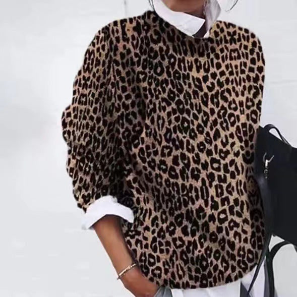 Drune | Sweatshirt - Tierdruck Bold Strick Statement