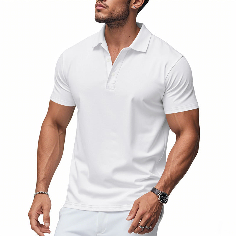 Herren Polohemd mit modernem Schnelltrocknungsstoff und eleganter Passform Drune