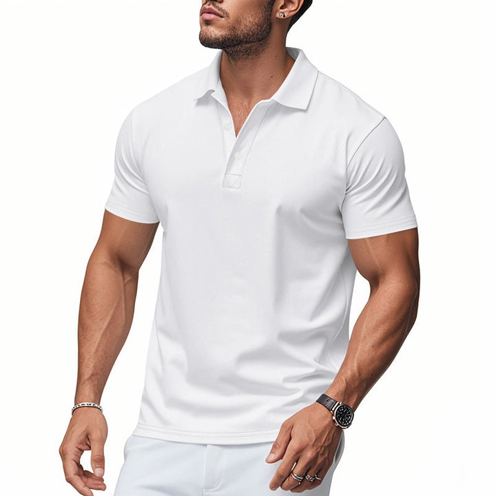 Herren Polohemd mit modernem Schnelltrocknungsstoff und eleganter Passform Drune