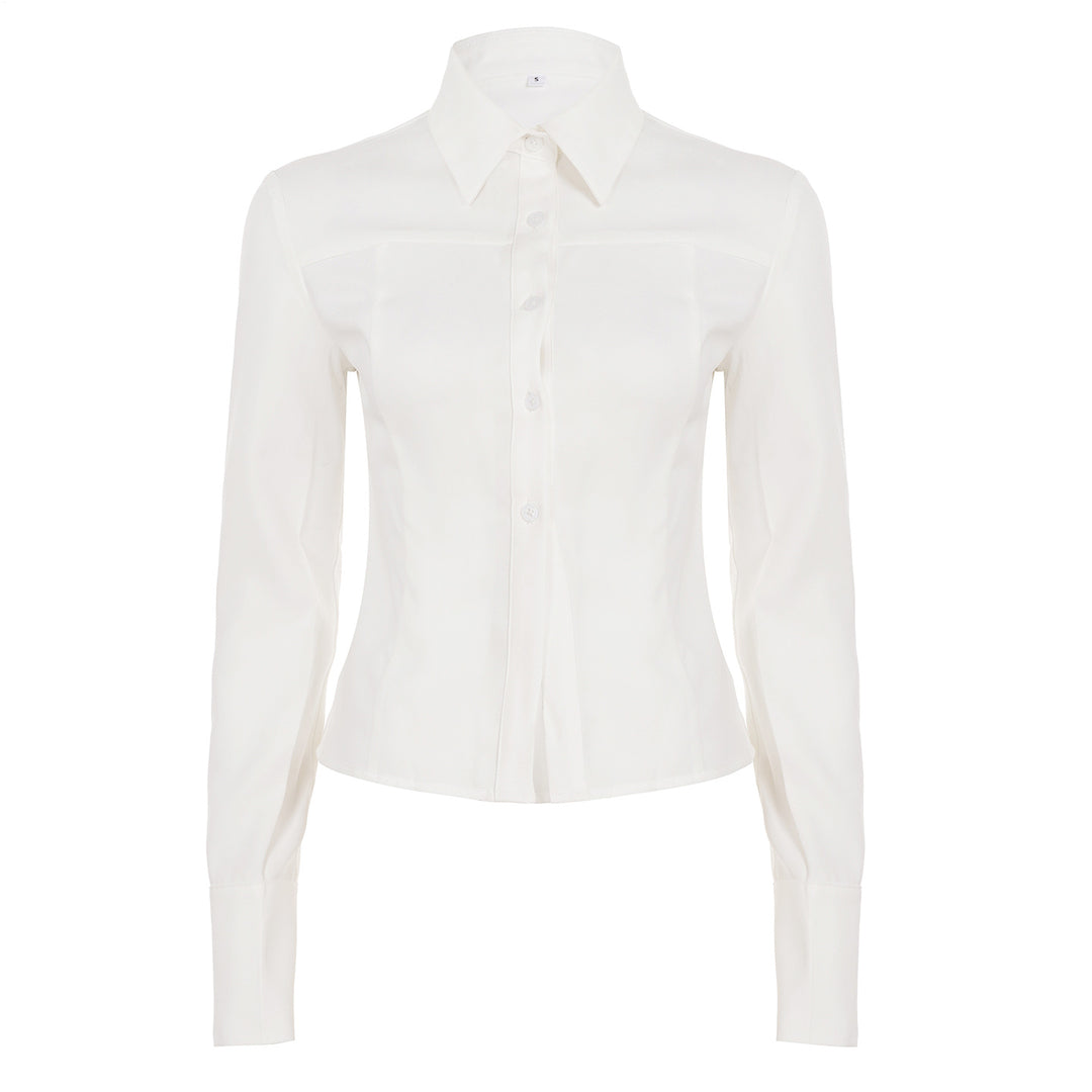 Damen Shirtjacke im urbanen Stil mit modischen Reißverschluss und praktischen Taschen Drune
