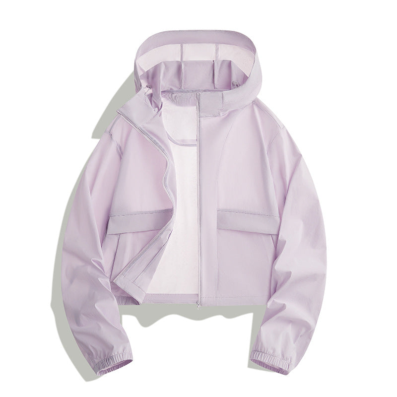 Damen modische kurze Jacke Drune