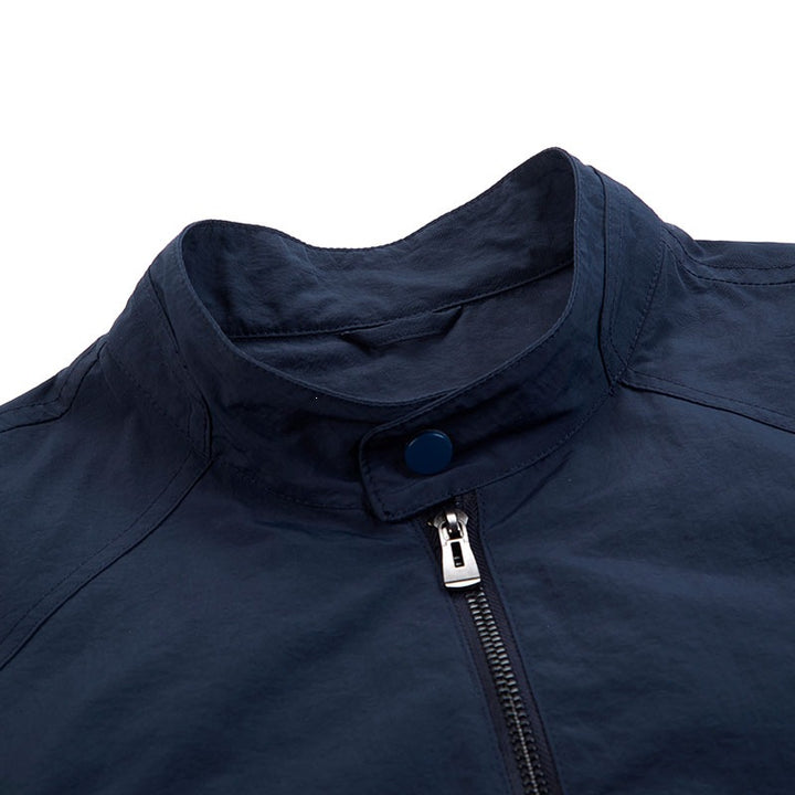 Herren Leichte Übergangsjacke mit Stehkragen Drune