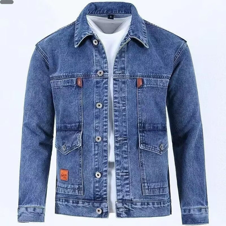 Herren Stilvolle Denimjacke Drune