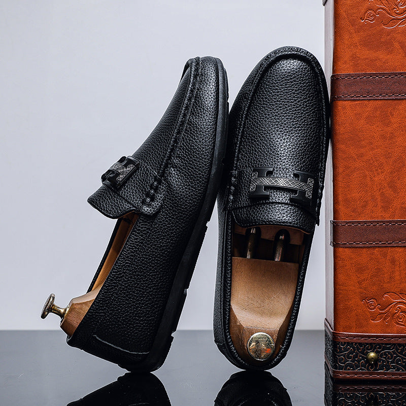 Herren Elegante Mokassin Schuhe Drune