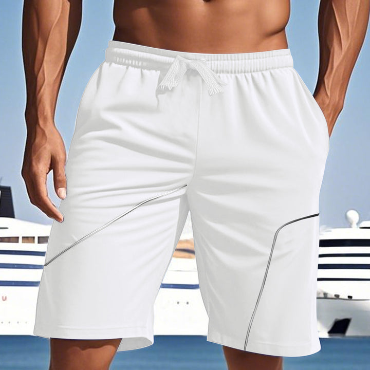 Herren Sportliche Shorts mit atmungsaktiver Gewebetechnologie und praktischen Taschen Drune