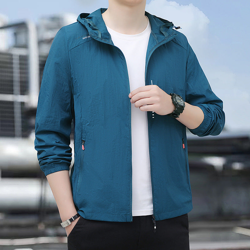 Herren Leichte Windjacke Drune