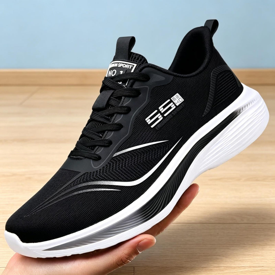 Herren Sportliche Lauf-Sneaker mit atmungsaktivem Obermaterial Drune