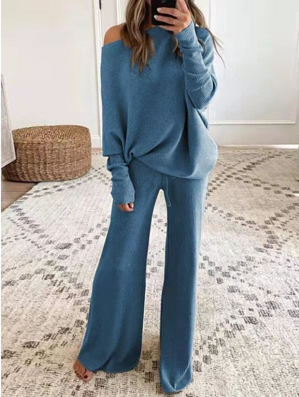 Drune | One-Shoulder-Strickanzug für Frauen