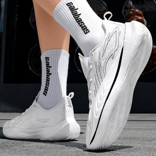 Unisex Performance-Laufschuhe mit gestricktem Komfort-Obermaterial, Wellen-Zwischensohle und anatomischer Innensohle Drune