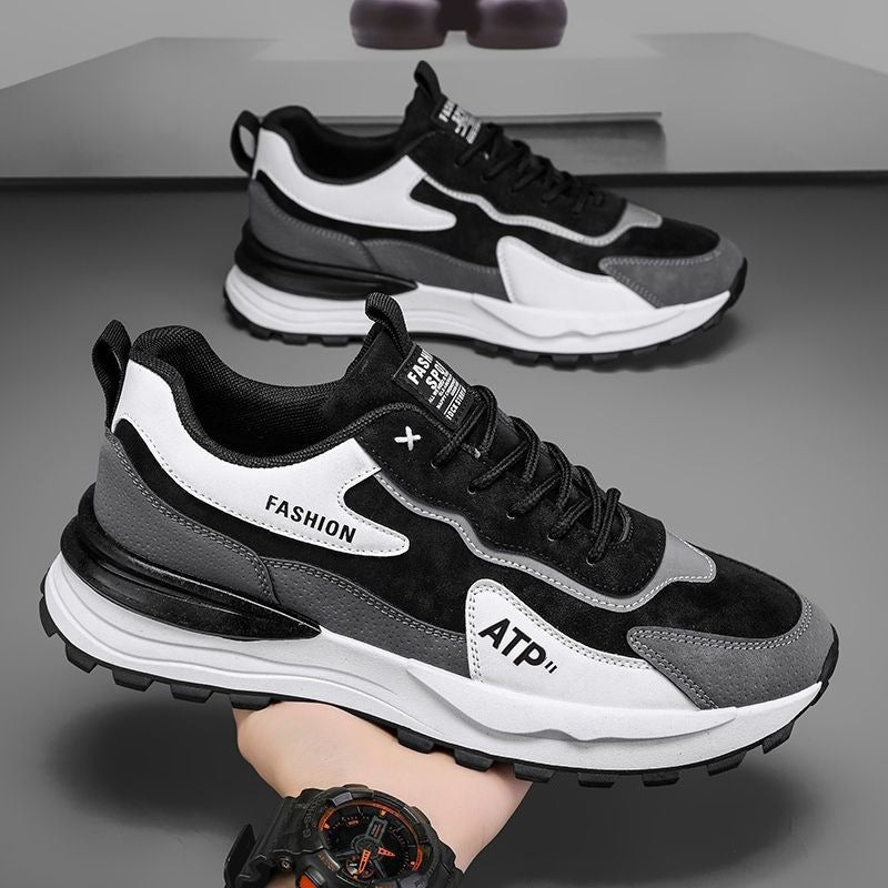Herren Sportliche Sneakers mit Atmungsaktivem Obermaterial und Dämpfungstechnologie Drune