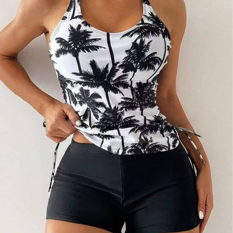 Damen Tankini-Oberteil mit sportlichen Shorts Drune