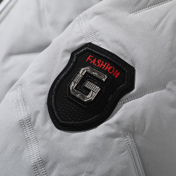 Herren Leichte Steppjacke mit hohem Kragen und praktischem Reißverschluss Drune