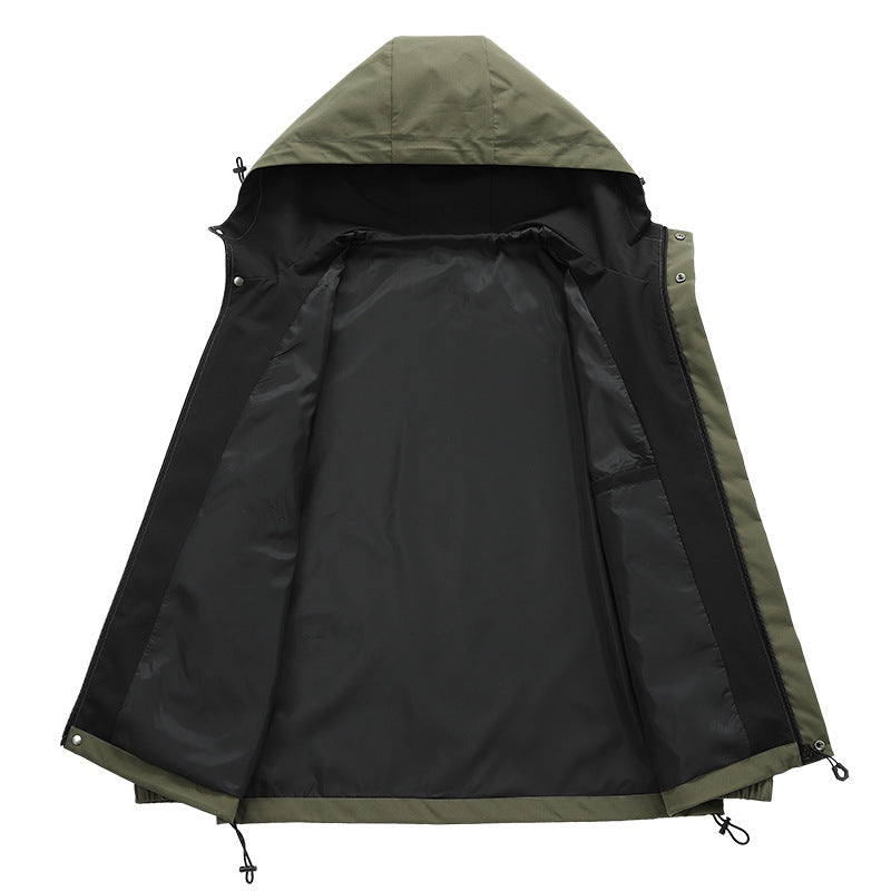 Herren Modische Outdoor-Jacke Drune