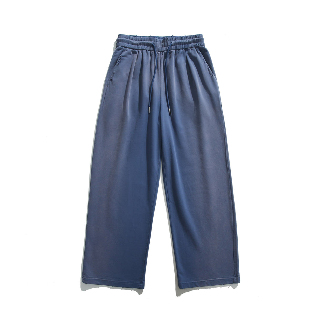 Unisex Weite Jersey-Hose mit elastischem Bund, Tunnelzug und aufgesetzten Seitentaschen Drune