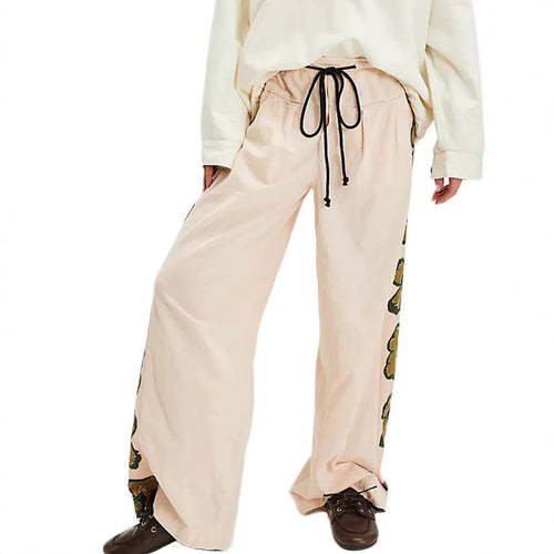 Damen Modische Sommerhose mit Blumenmuster