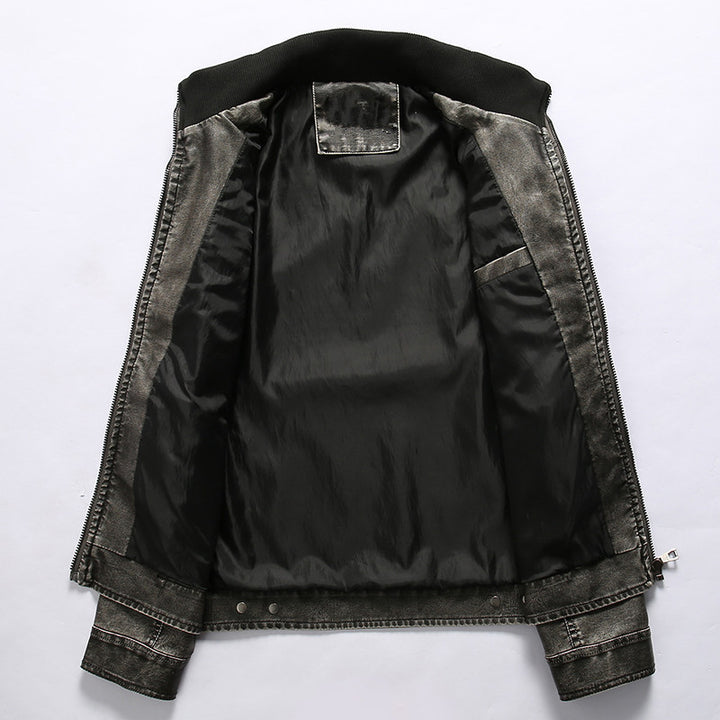 Drune | Klassische Lederjacke für Männer