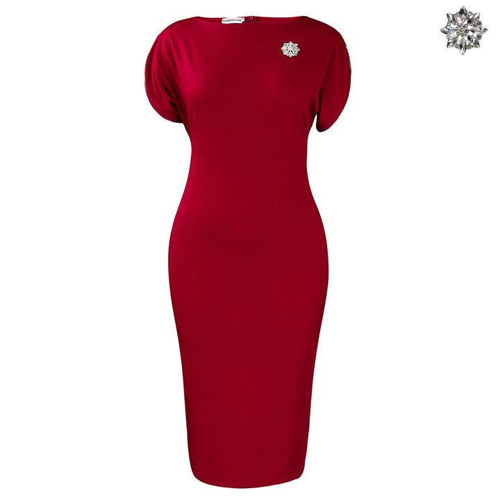 Damen figurbetontes Abendkleid Drune