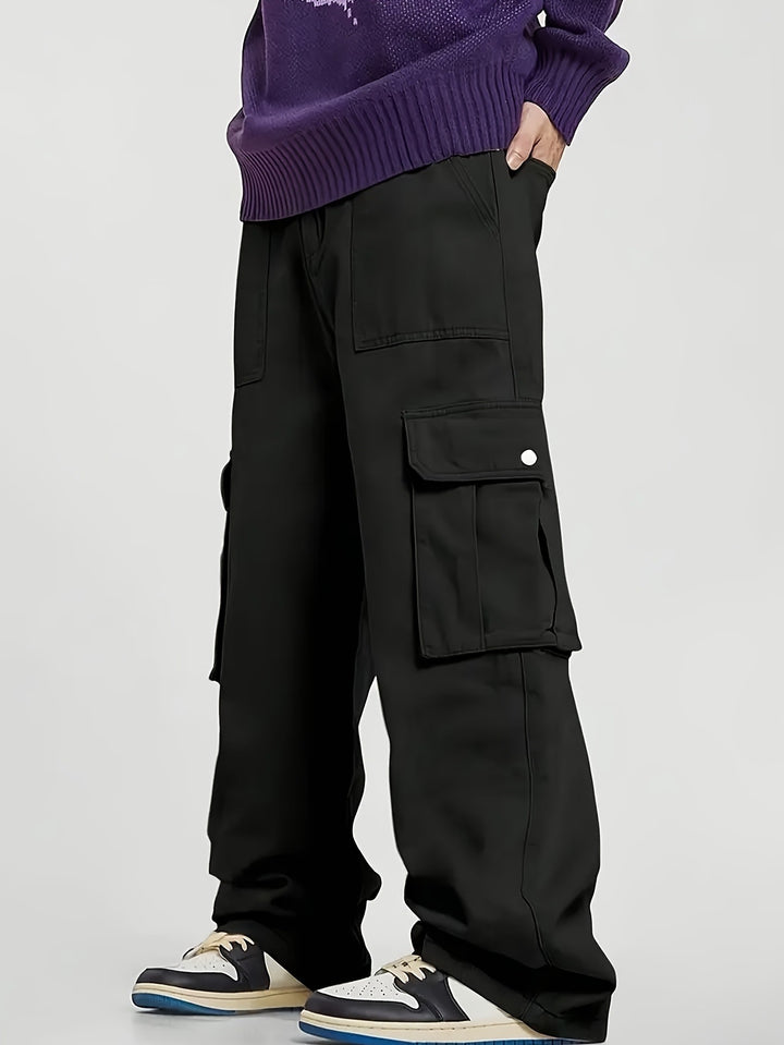 Herren Bequeme Cargohose mit fünf Taschen Drune