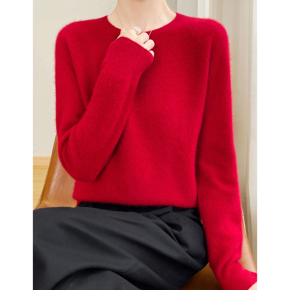 Damen Kuscheliger Strickpullover Drune