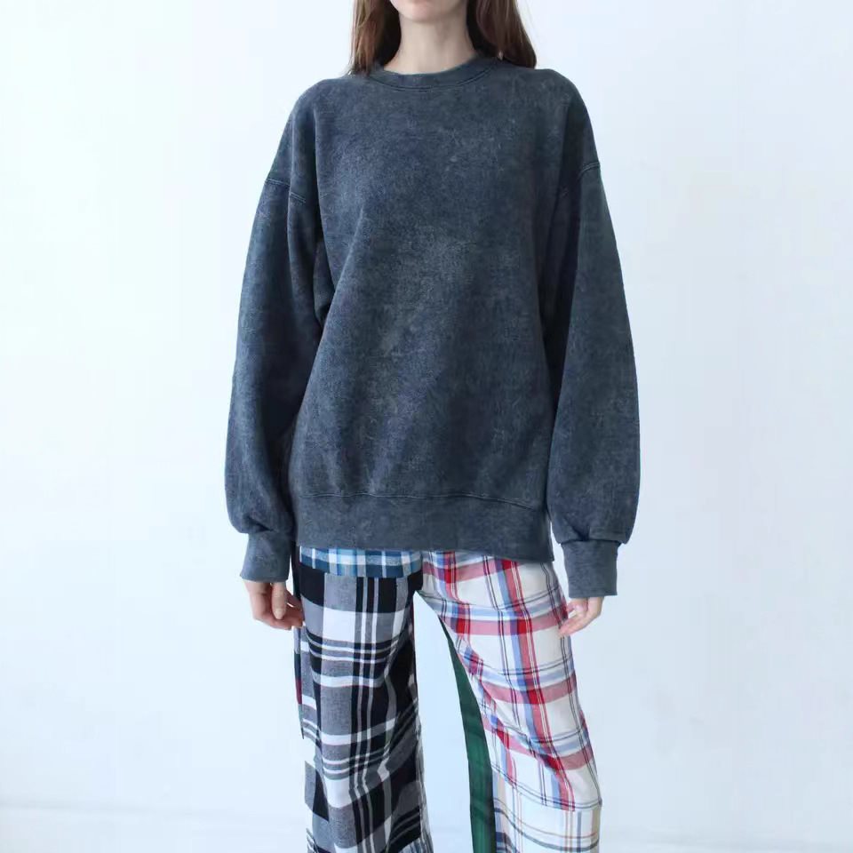 Damen Lässiger und bequemer Sweatshirt mit lässigem Schnitt Drune