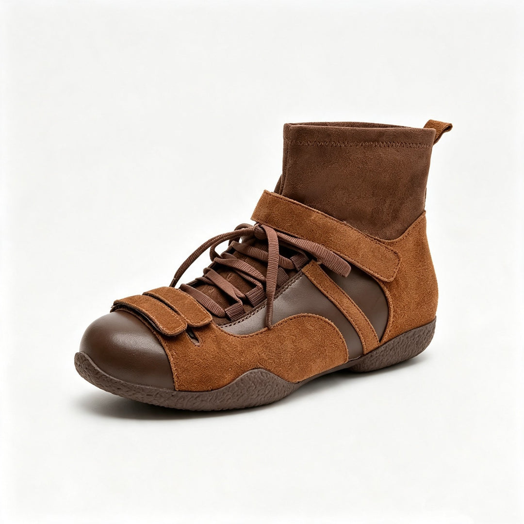 Damen Sportliche High-Top Sneaker Drune