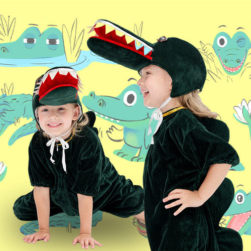 Mädchen Dinosaurier Kostüm Drune