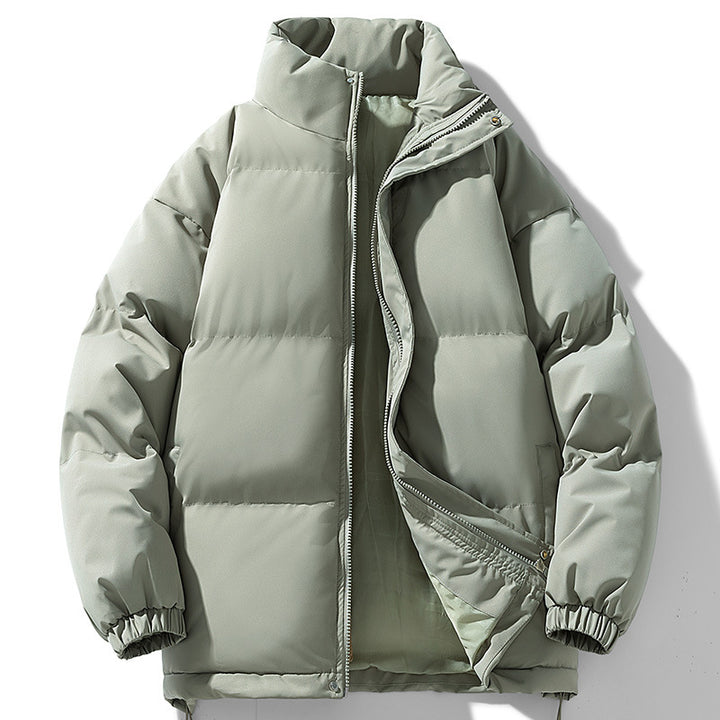 Herren gesteppte Kapuzen-Isolationsjacke mit Thermowattierung und Kordelzug Drune