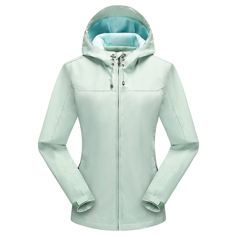 Herren Ultraleichter Ripstop-Kapuzenblouson mit wind- und wasserabweisender Membran Drune