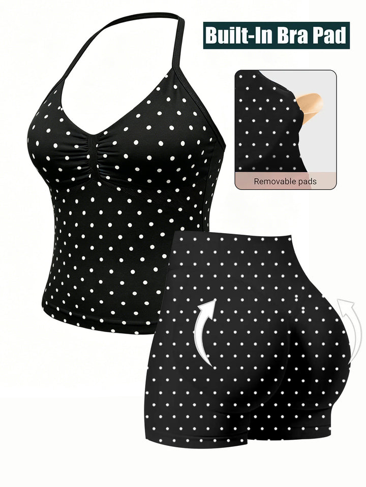 Damen Sportlicher Einteiler mit gerafftem Ausschnitt Drune
