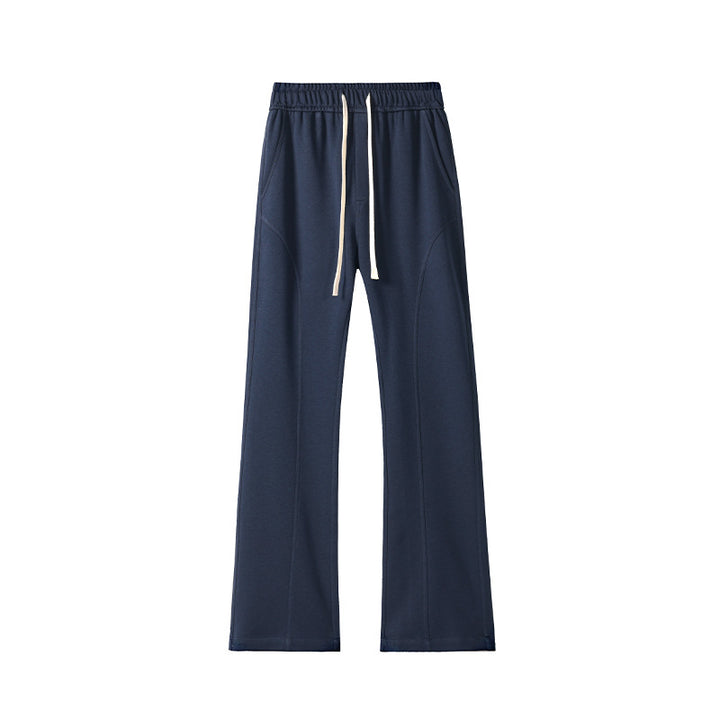 Herren Oversize‑Sweathose im Baggy‑Cut mit Tunnelzug und dekorativen Nähten Drune