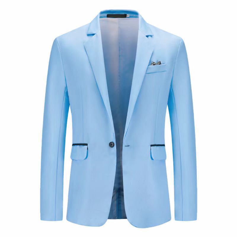 Herren eleganter Blazer mit strukturiertem Design und feinen Details Drune