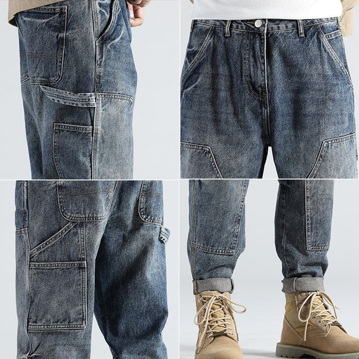 Herren Bequeme Cargo-Hose Drune