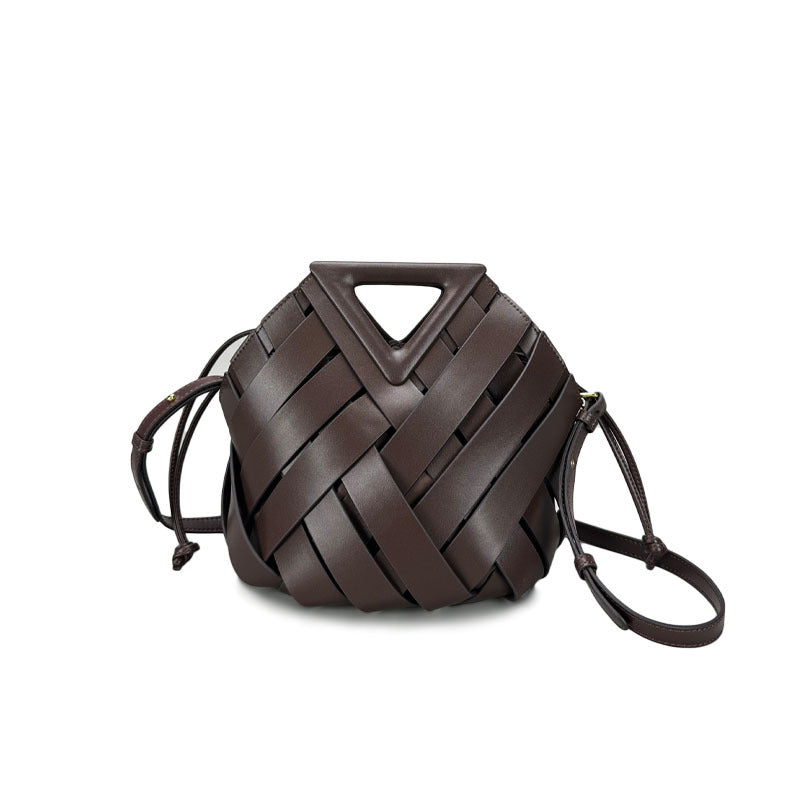 Damen Artistic Woven Handtasche Drune