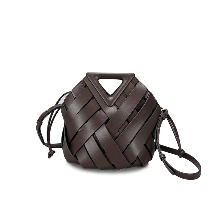 Damen Artistic Woven Handtasche Drune