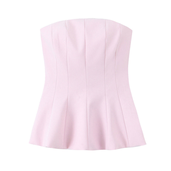 Damen Bustier-Top mit betonter Taille Drune