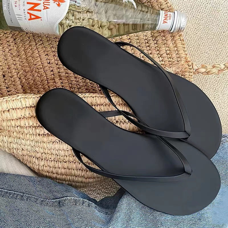 Damen Flip-Flops mit rutschfester Sohle und stylischem Riemendesign Drune