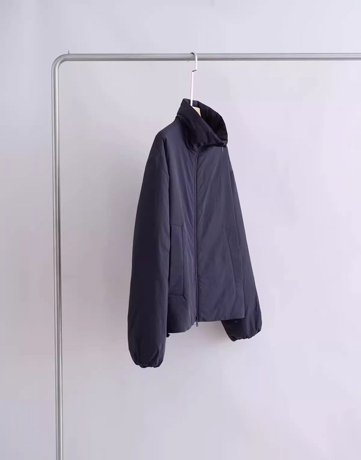 Damen Übergangsjacke mit hohem Kragen und seitlichen Taschen Drune