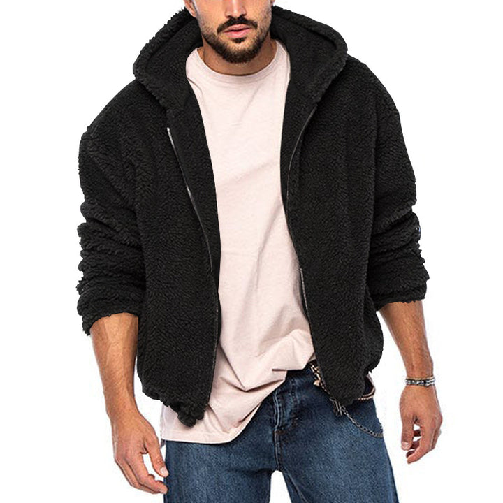 Herren kuschelige Fleecejacke mit hochwertiger Innenfütterung und praktischem Reißverschluss Drune