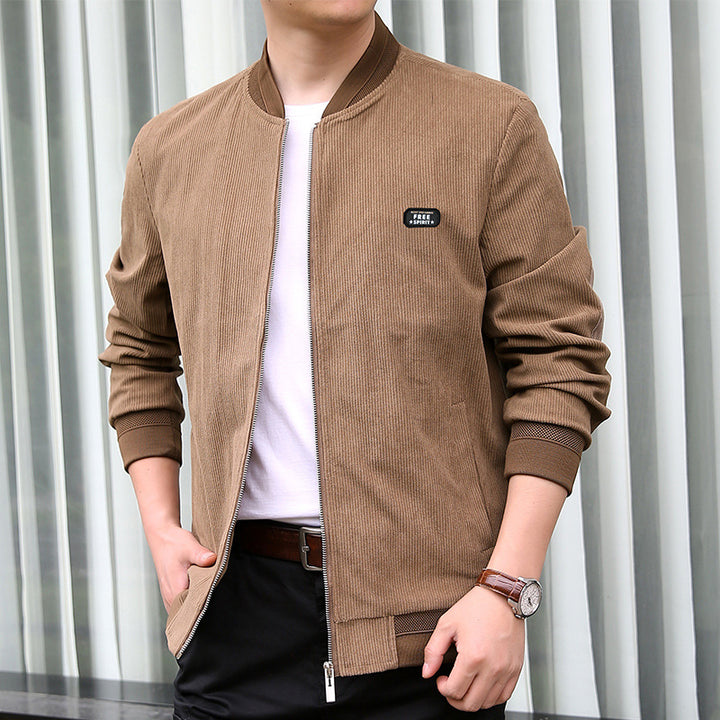 Herren Trendige Cordjacke Drune